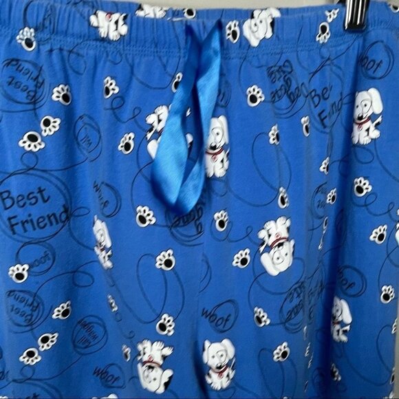 Addition Elle Puppy Pajama Pants Size X Loungewear Casual Comfy Cozy - Picture 4 of 7